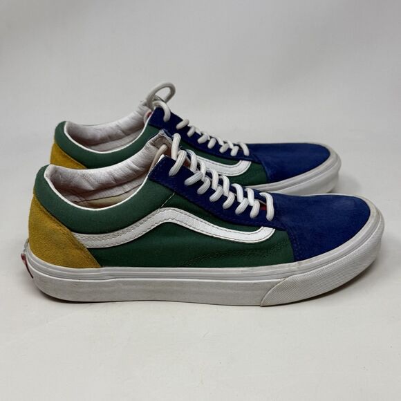 Vans Old Skool Yacht Club Shoes Womens 8.5 Mens 7 Colorblock Low Top Sneakers - Picture 1 of 15